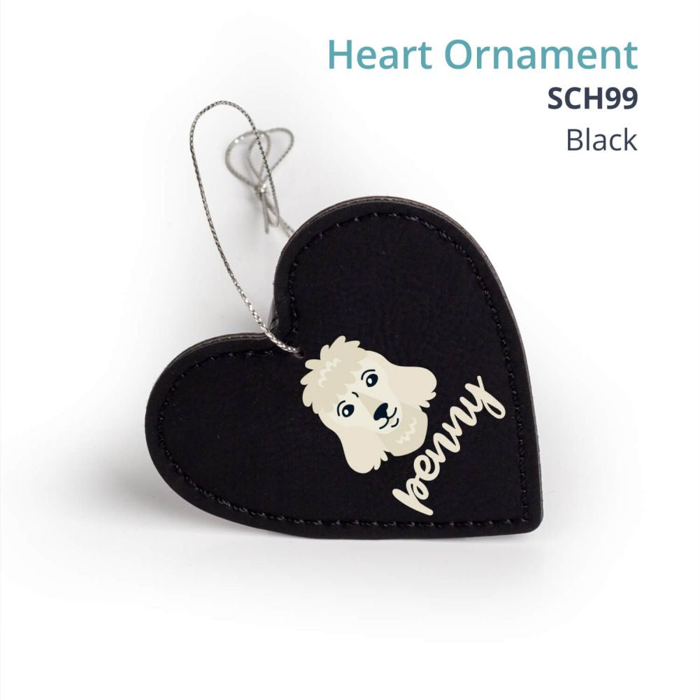 Saddle Gift Collection- HEART SHAPED ORNAMENT