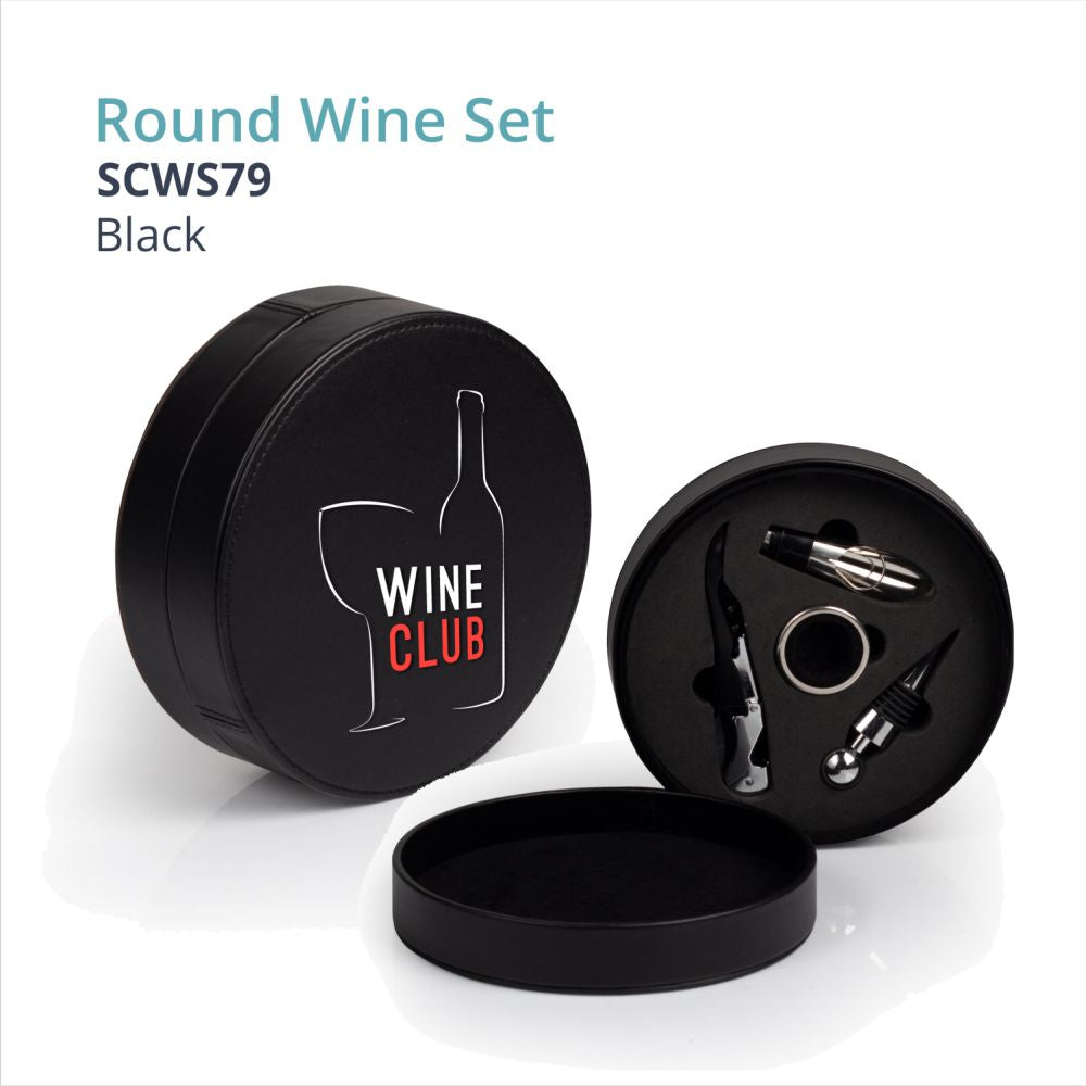 Saddle Gift Collection - ROUND WINE SET