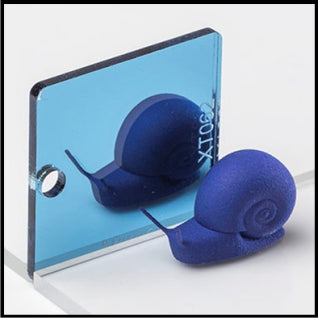 Mirror Acrylic AQUA BLUE