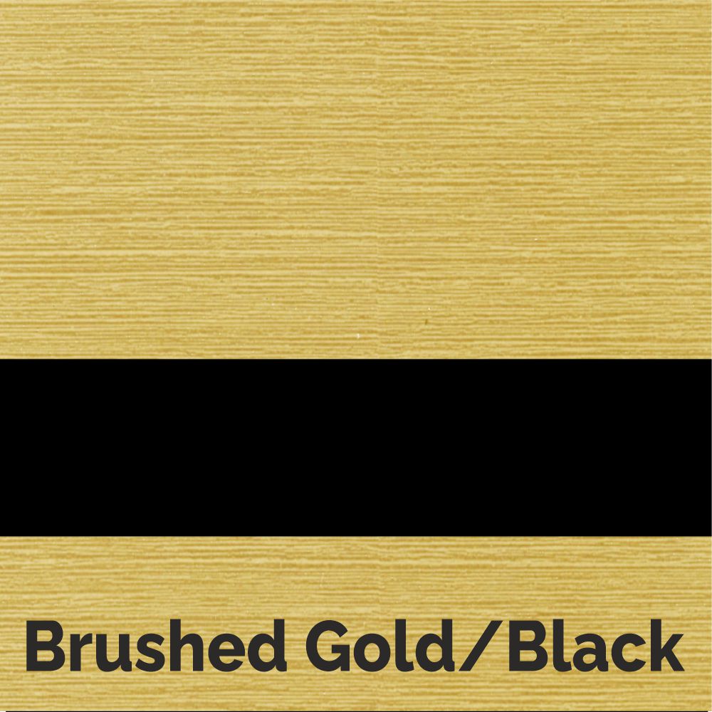 Laserables II BRUSHED GOLD/BLACK