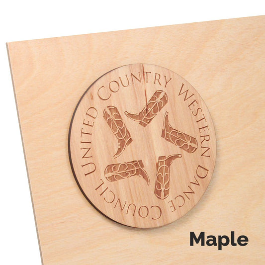 Laser Wood Sheets MAPLE