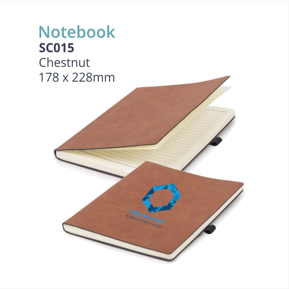 Saddle Gift Collection - LEATHERETTE NOTEBOOK
