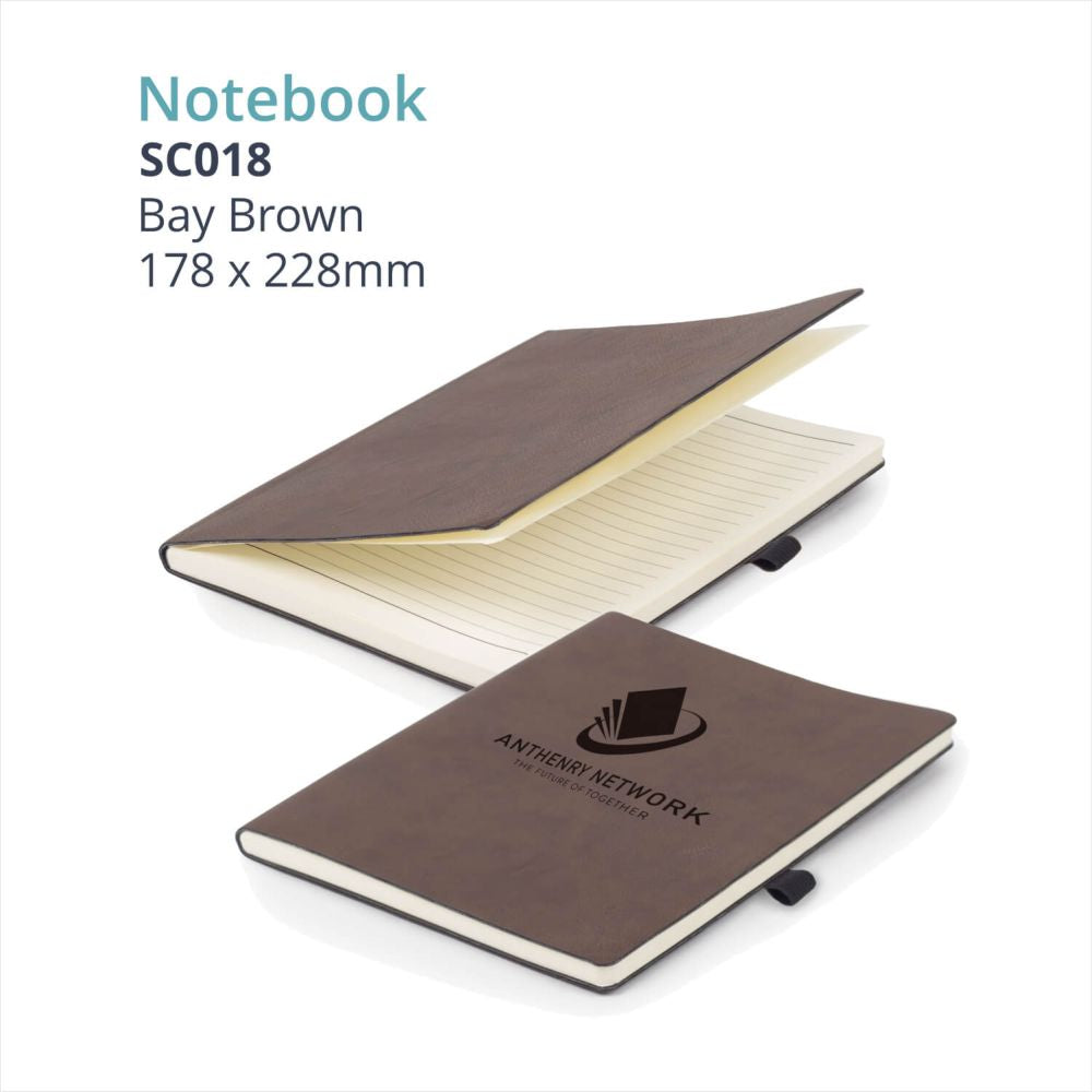 Saddle Gift Collection - LEATHERETTE NOTEBOOK
