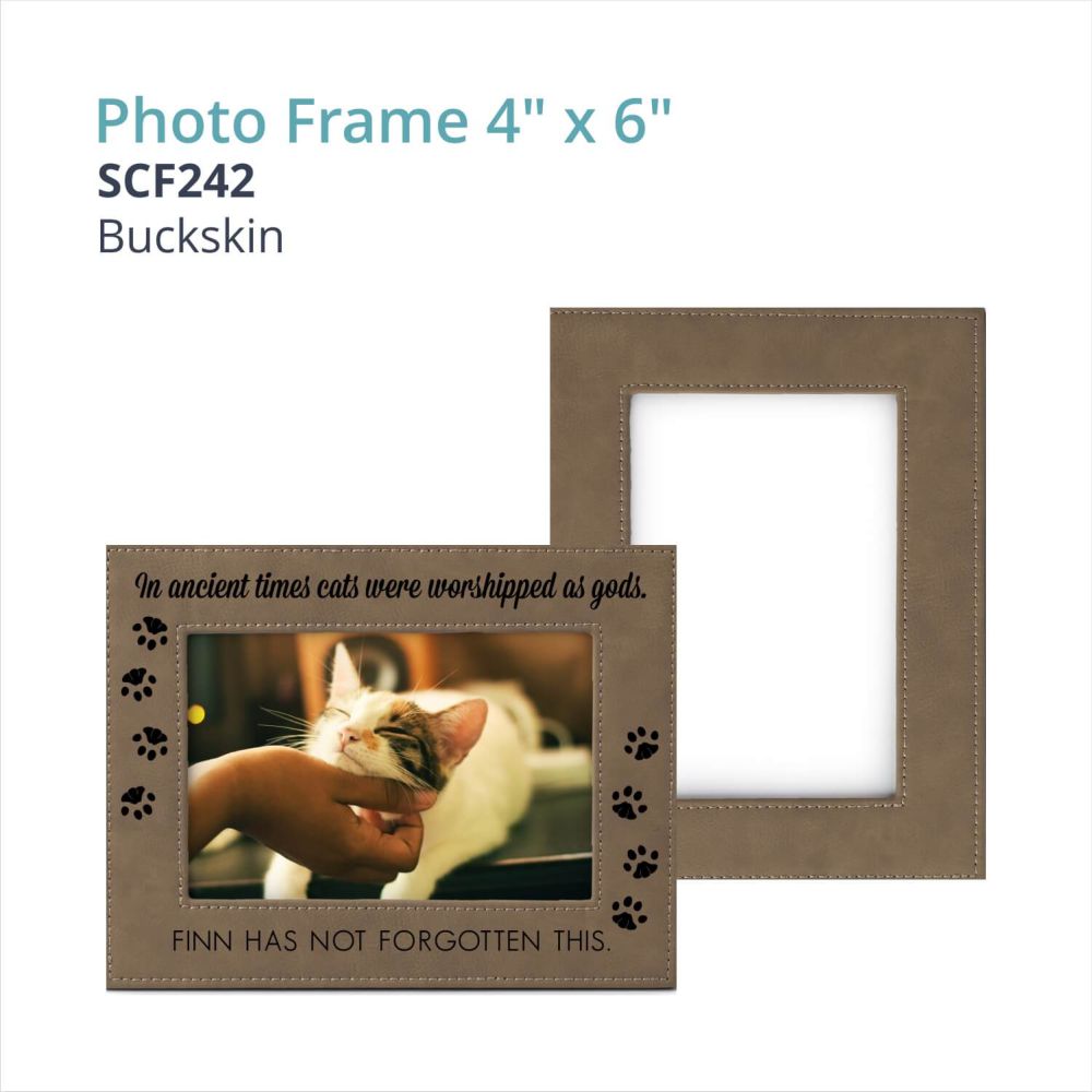Saddle Gift Collection- PHOTO FRAME 4" x 6"