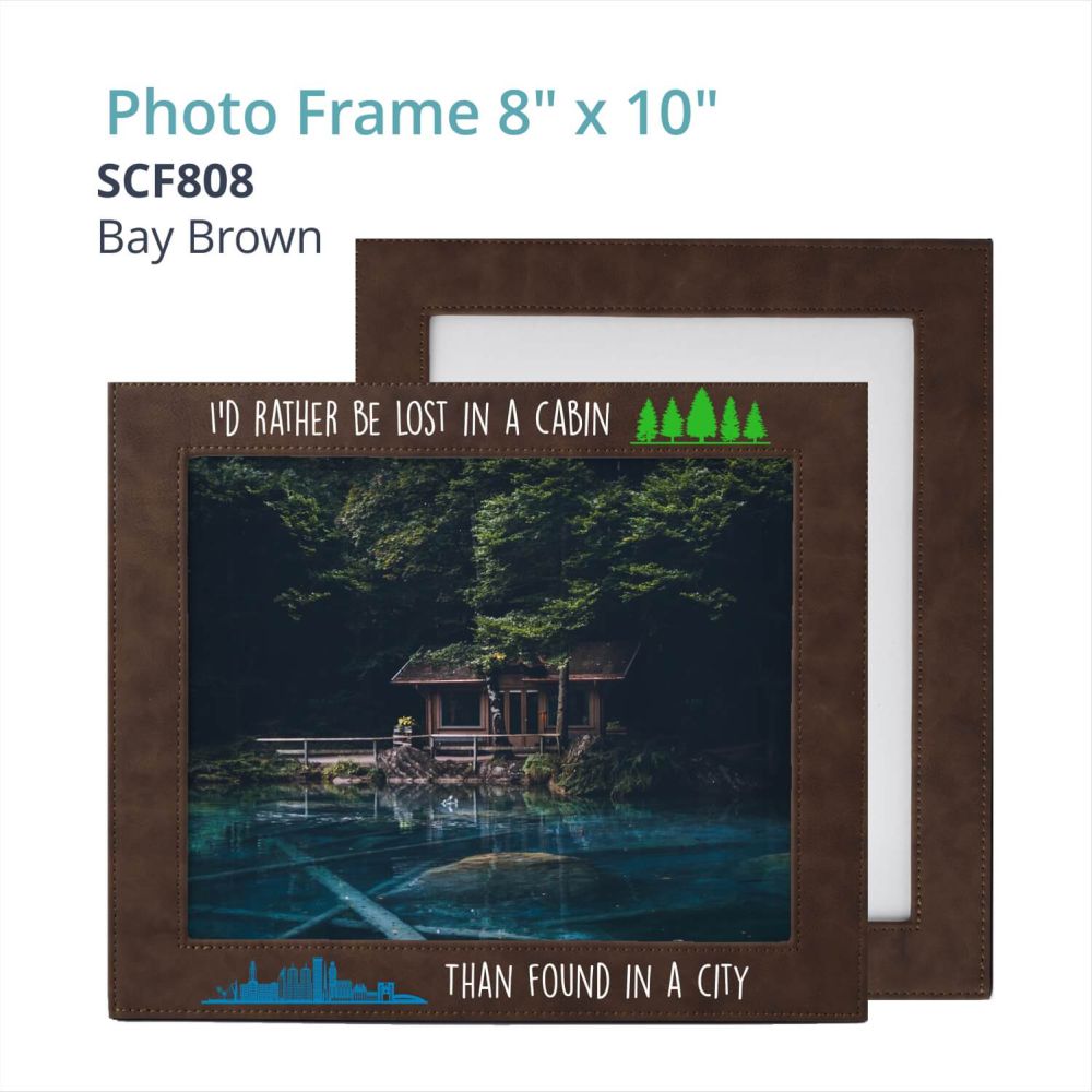 Saddle Gift Collection- PHOTO FRAME 8" x 10"