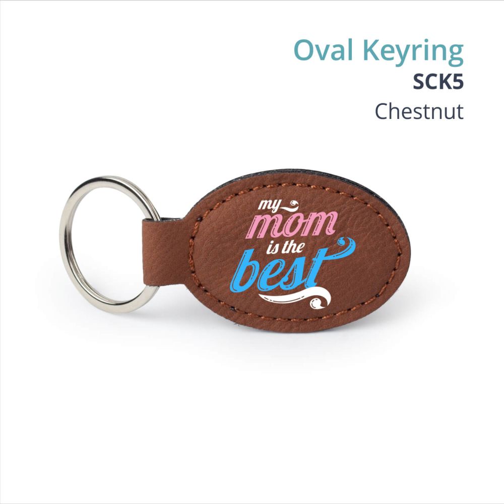 Saddle Gift Collection- OVAL KEYRING