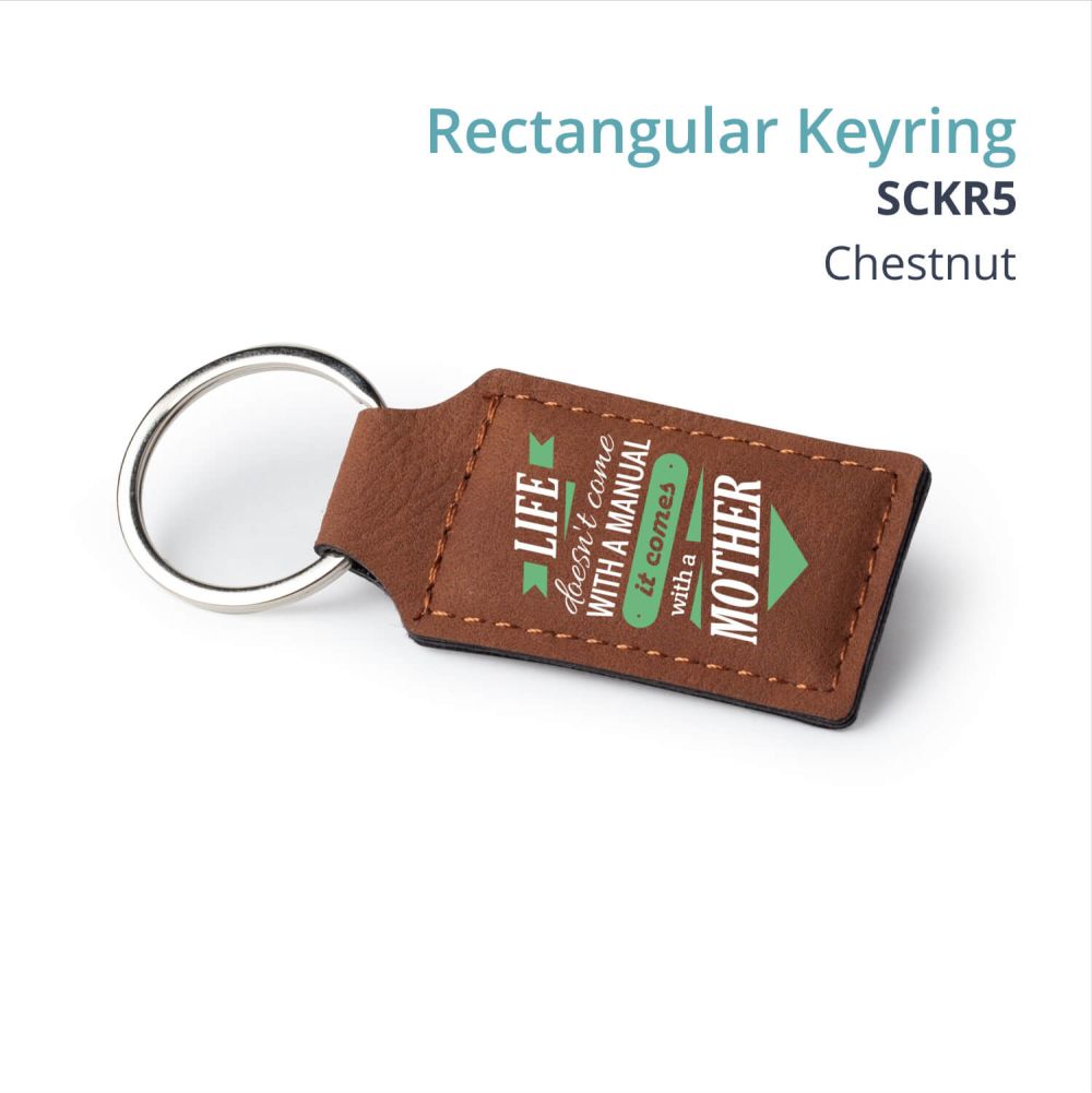 Saddle Gift Collection- RECTANGULAR KEYRING