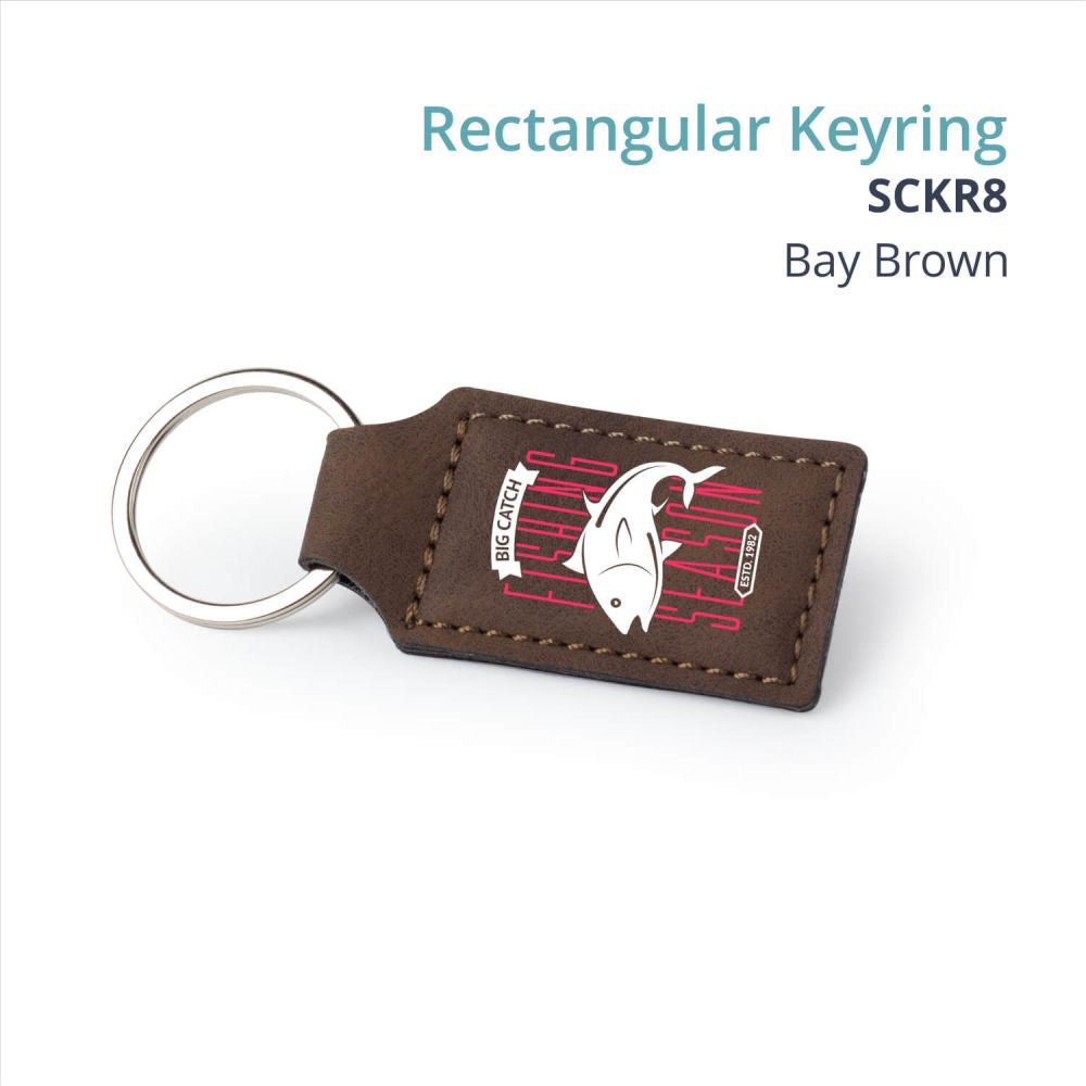 Saddle Gift Collection- RECTANGULAR KEYRING