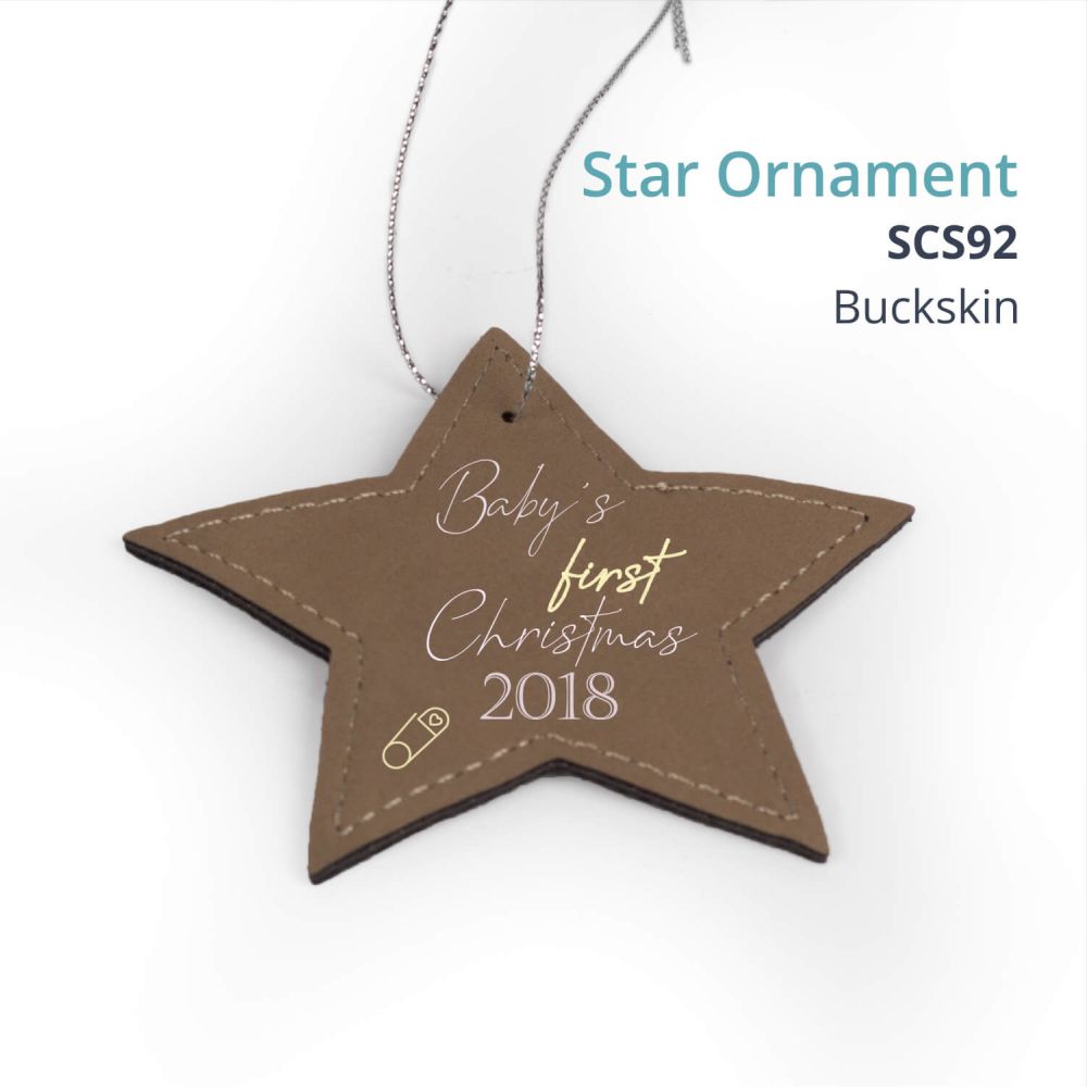 Saddle Gift Collection- STAR ORNAMENT