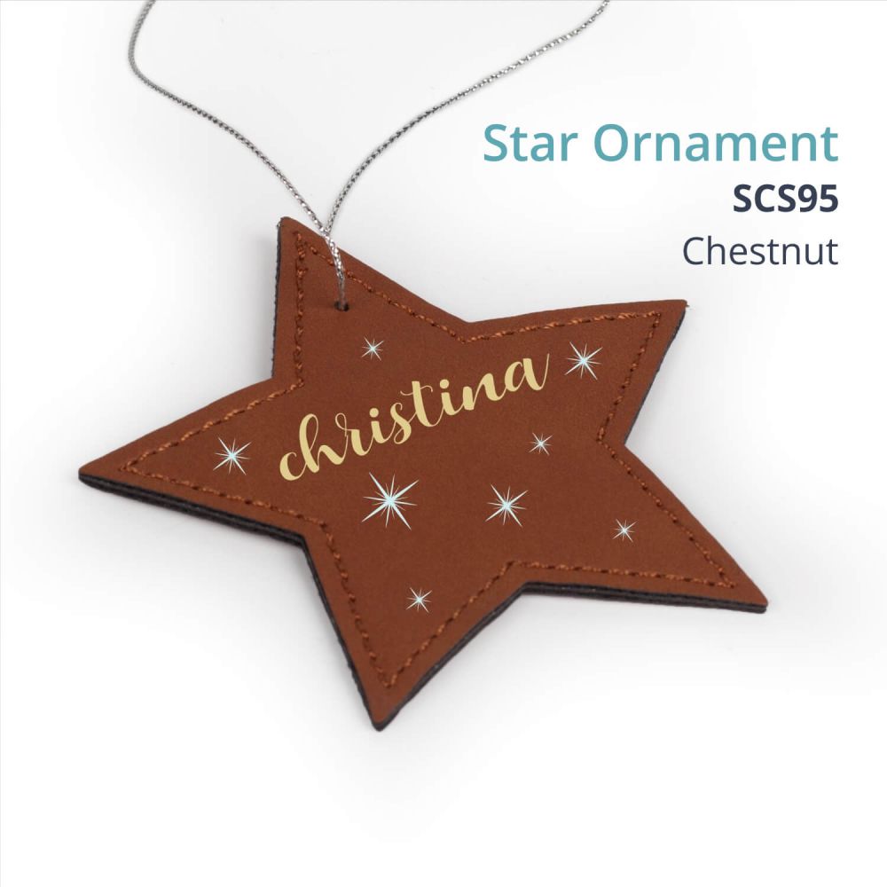 Saddle Gift Collection- STAR ORNAMENT
