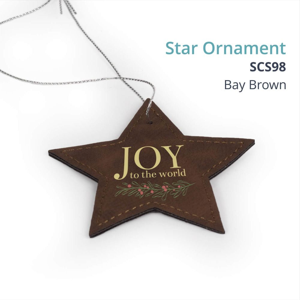 Saddle Gift Collection- STAR ORNAMENT