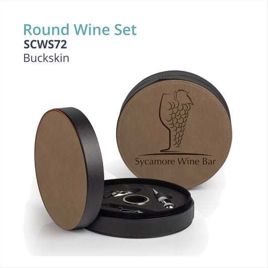Saddle Gift Collection - ROUND WINE SET