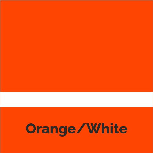 Fluorescents ORANGE/WHITE
